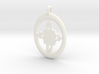DAME DAME Symbol Jewelry Pendant 3d printed 