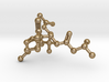 Neurolenin B Molecule Necklace 3d printed 