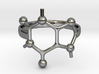 Caffeine Molecule ring - size 6 3d printed 