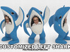 Customized Left  Shark 3d printed 