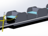 Stapleford Miniature Railway Brake Coach 3d printed 