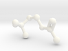 Acetylcholine Molecule 3d printed 