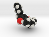THC Molecule Model, Spacefill style 3d printed 