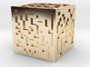 Maze cube 3d printed 