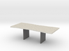 Wood Slab Table - 001 1:12 scale 3d printed 