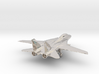 F14 grumman jet gold & precious materials small 3d printed 