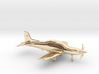 Pilatus PC-21 Turboprop gold & precious materials 3d printed 