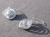 Concentric Earrings 3d printed 