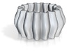 DRAW napkin ring - curvy round 2mm wall 3d printed 