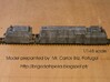 1-148 BR 57 Armored Loco + 2 Tenders For BP-42 3d printed 