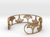 Natural Tree Bracelet 7in (18cm)  3d printed 