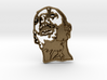 Zombie #1 (unfilled) Pendant 3d printed 