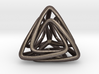 Twisted Tetrahedron 3d printed 