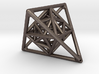 Tetrahedron with Octahedron and Icosahedron 3d printed 