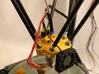 Effector Hotend Mount Clamp 3d printed 
