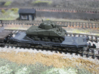 Rectank BR 3d printed With Sherman by special order in 1:152 from Frank at Modellbaueu.