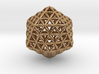 Flower Of Life Icosahedron 3d printed 