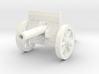 28mm Light fantasy cannon with shield 3d printed 
