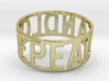 Peaceandlove 72 Bracelet 3d printed 