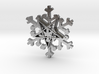 Flashing snowflake 3d printed 