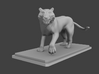 Tiger figure 3d printed Tiger for board games