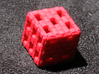 Brick Die 3d printed Red Strong and Flexible