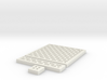 SciFi Tile 07 - Fishbone walkway 3d printed 