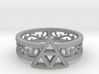 Triforce Ring_Size06 3d printed 