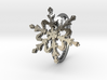 Snowflake Ring 2 d=16mm h21d16 3d printed 