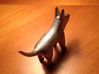 Henry the puppy 3d printed Printed, in Polished Nickel Steel