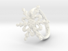 Snowflake Ring 2 d=19mm h35d19 3d printed 