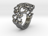 Heart By Heart Ring No2 57 3d printed 