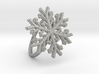 Snowflake Ring 1 d=19mm h21d19 3d printed 