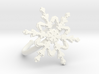 Snowflake Ring 2 d=19.5mm Adjustable h21d195a 3d printed 