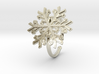 Snowflake Ring 1 d=19.5mm Adjustable h21d195a 3d printed 