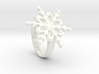 Snowflake Ring 2 d=16.5mm h35d165 3d printed 