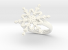 Snowflake Ring 2 d=17.5mm h35d175 3d printed 