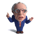 Bernie Sanders Caricature 3d printed Bernie Sanders Caricature