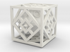 Bipyramidal Cube 3d printed 