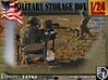 1-24 Military Storage Box 3d printed 