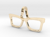 Hipster Glasses Pendant Origin 3d printed 