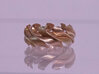 Sunwaves Handmade Ring / Bronze Brass or Silver Ri 3d printed 