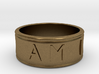 I AM  | AM I Ring - Size 9 3d printed 