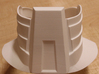 Part 2 of 2 - Iron Man Mark IV Neck Armor (Back) 3d printed Actual 3D print using the Strong & Flexible plastic