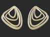 The Minimalist Earrings Set II (1Pair) 3d printed 