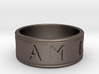 I AM  | AM I Ring - Size 10 3d printed 