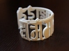 Tibetan Om Cuff Bracelet 3d printed 