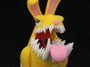 Monster Bunny #1  3d printed Test print at size listed