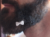 Papillon for beard - lateral wearing 3d printed 