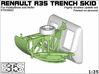 ETS35022 - Renault R35 Trench Skid #1 [1:35] 3d printed Boxart
